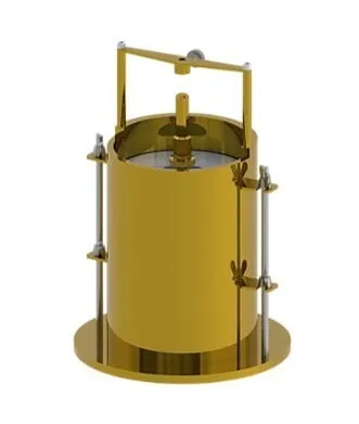 Biopdi CBR fixture for the CBR/Marshall test press