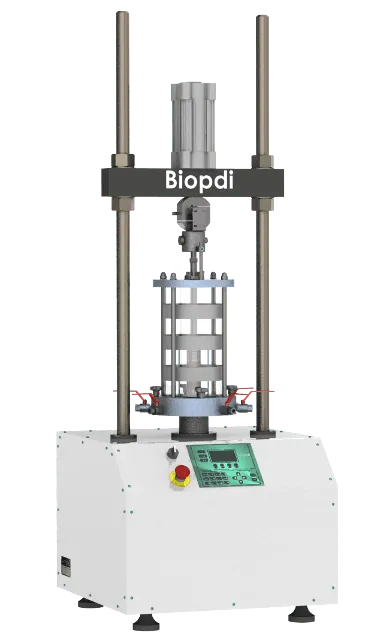 Basic dynamic triaxial testing system