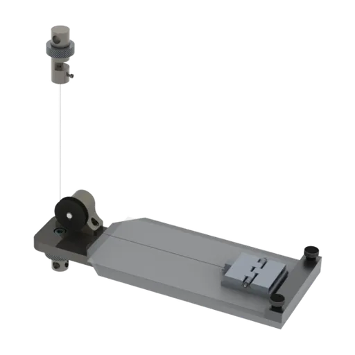Biopdi fixture for coefficient of friction testing per ASTM D1894