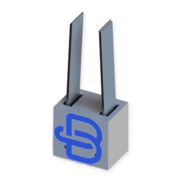 View trimetric of the Biopdi COD clip gauge
