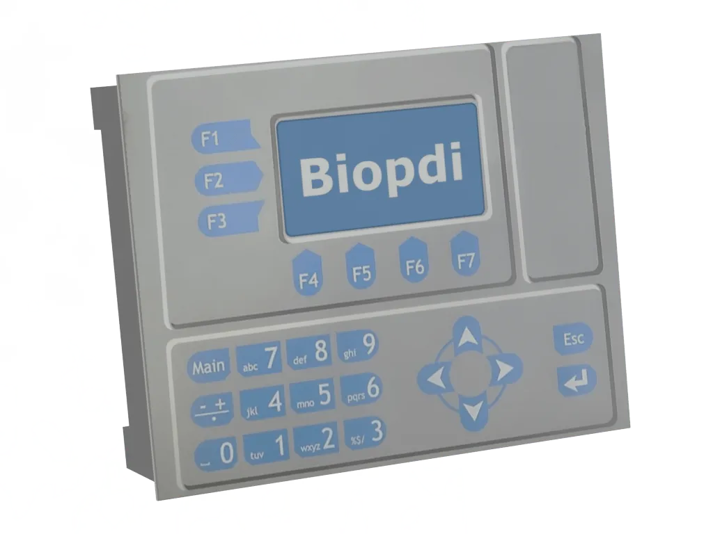 Display and keypad
