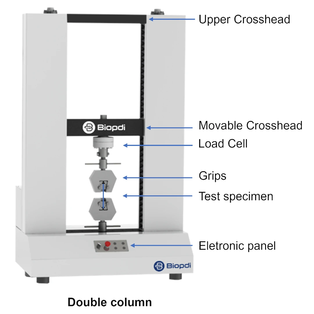 Universal testing machine: caracteristics